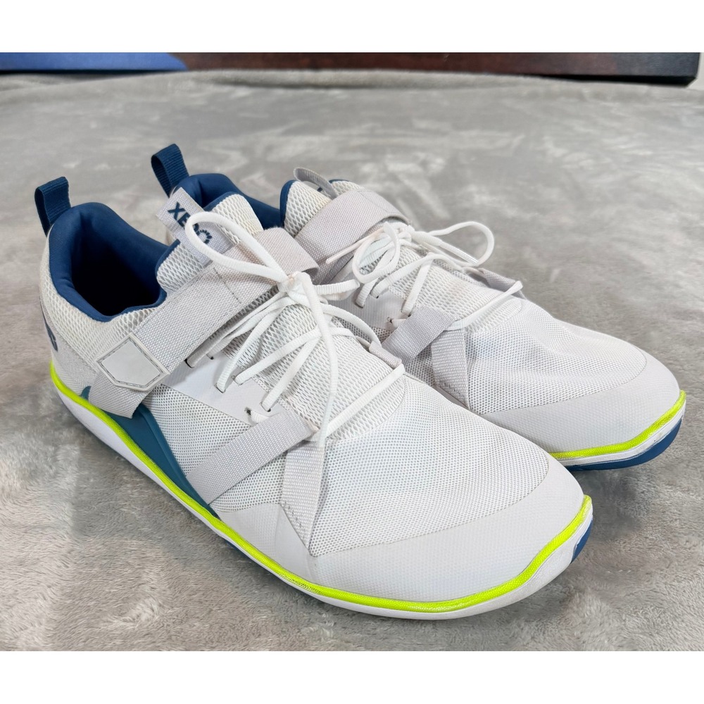 Xero Shoes Mens Forza Trainer Barefoot Wide Minimalist Gym Shoes White 10‎